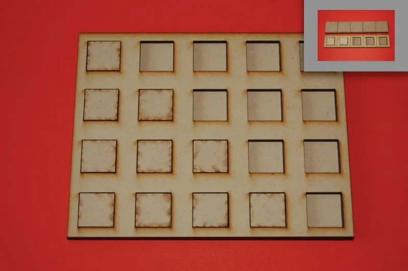 14x13 Skirmish Tray 25x25mm bases