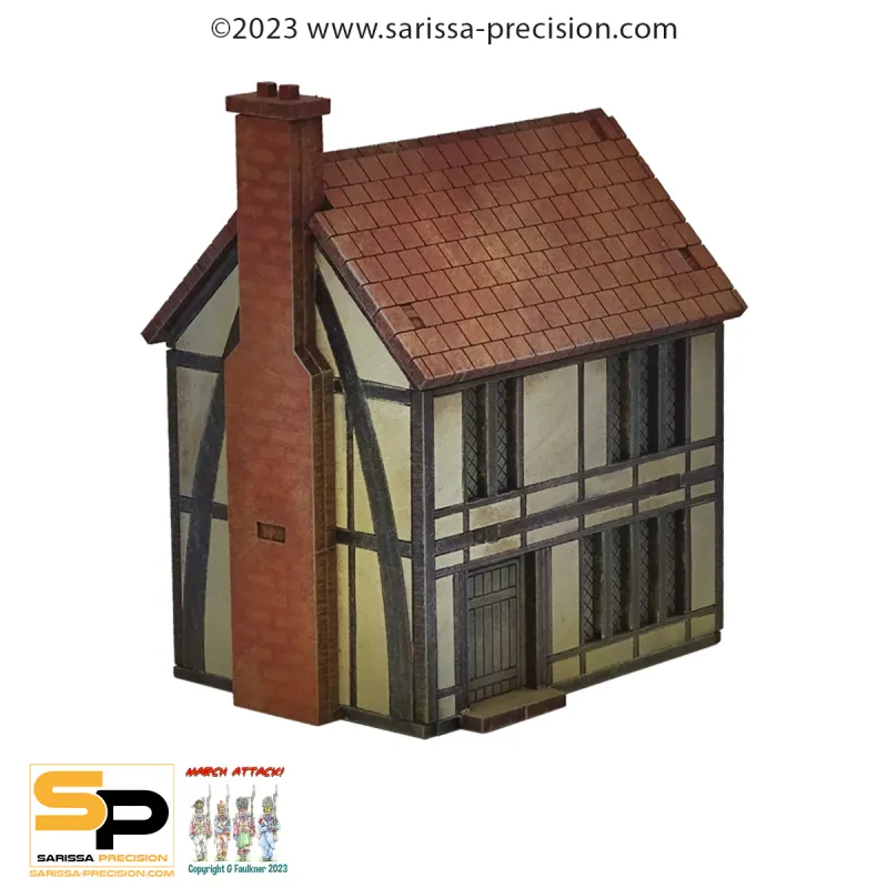15mm Timber Framed Broad Town House