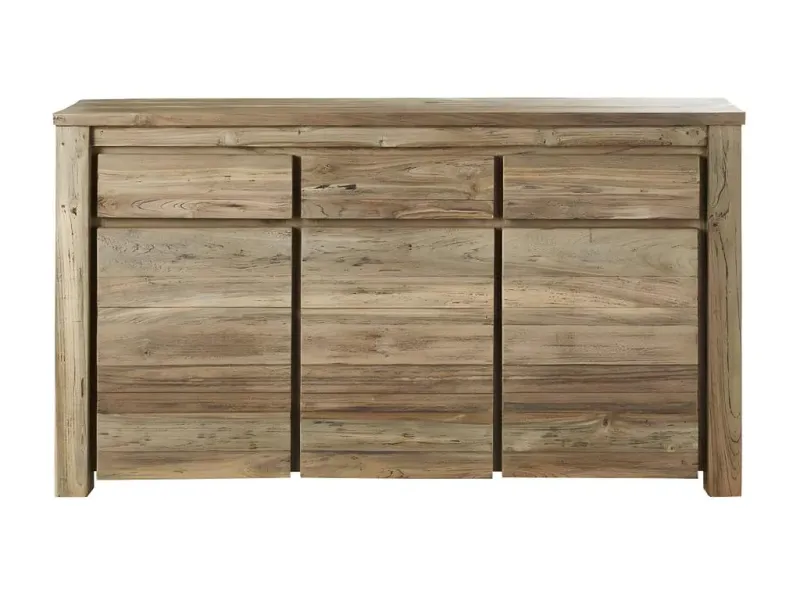 160cm well-built recycled teak sideboard