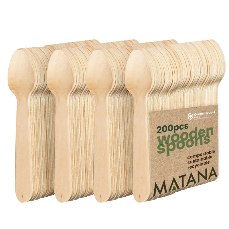 200 Timber Spoons
