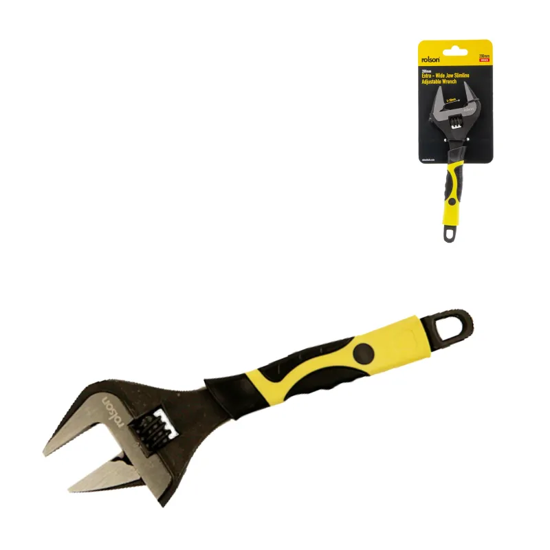200mm Surplus Wide Jaw Slimline Adjustable Wrench