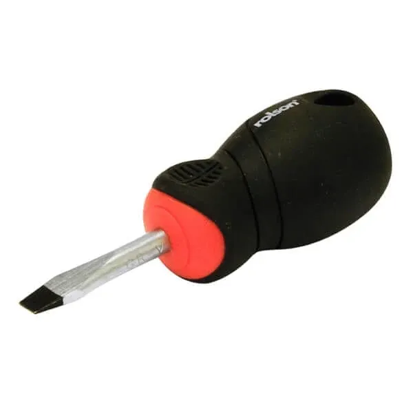 6 x 38mm Stubby Slot Screwdriver