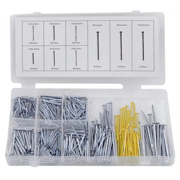 550 Piece Nail Assortment