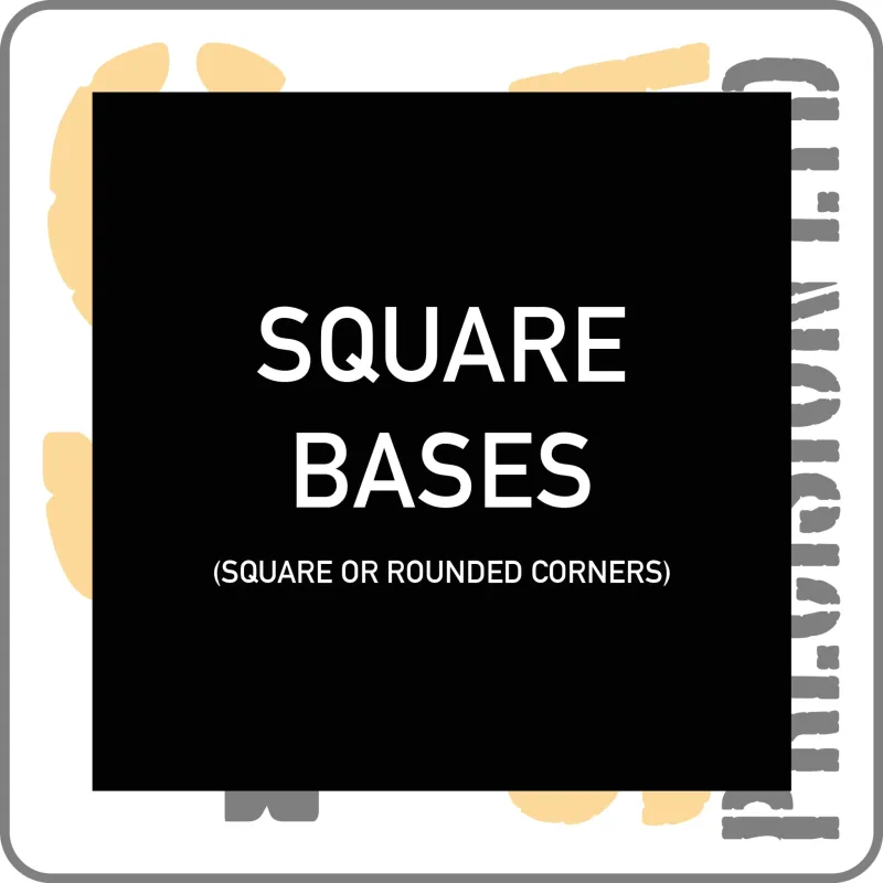 70 x 70mm Base Pack