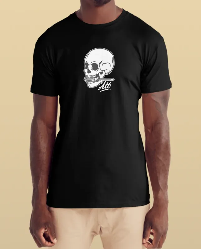 Addicted to tools snow skull logo ATT