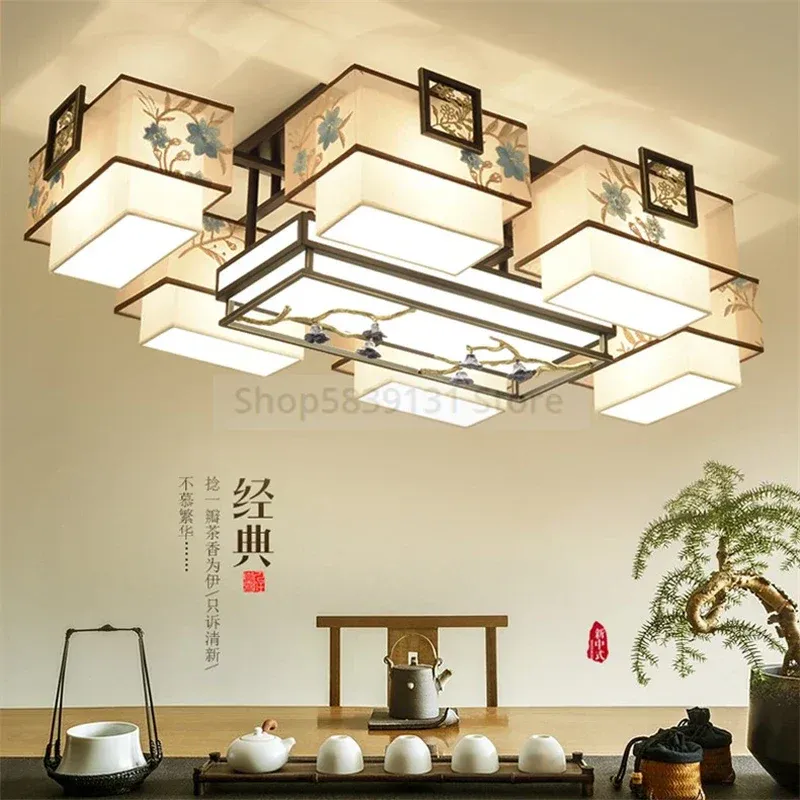 Afralia™ Classical LED Chandeliers Cutting-edge Living Room Decor