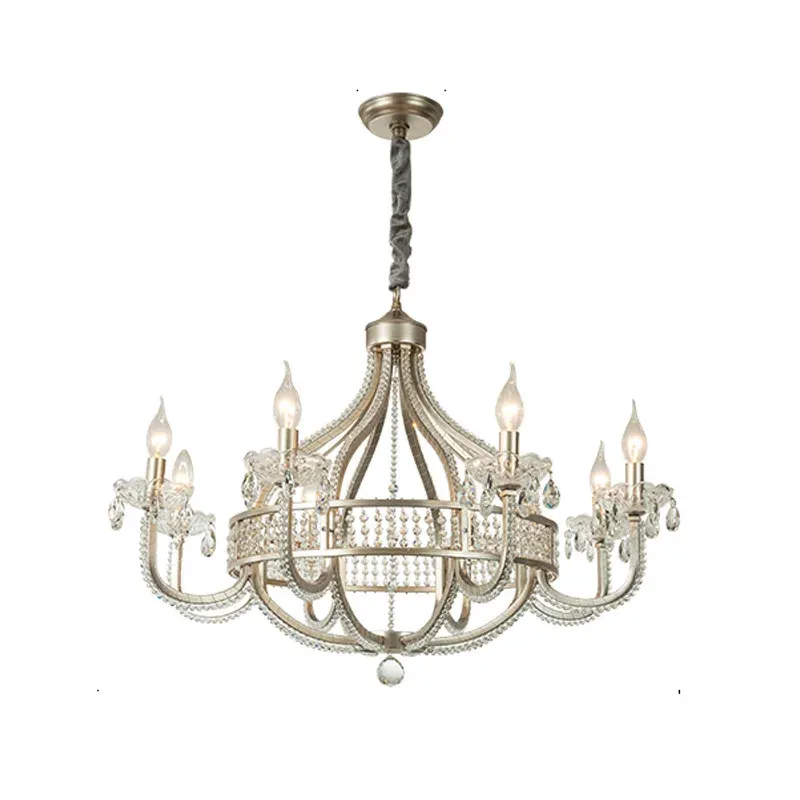 Afralia™ Crystal Chandelier: Luxe Nordic Bedroom Living Room Pendant Portable