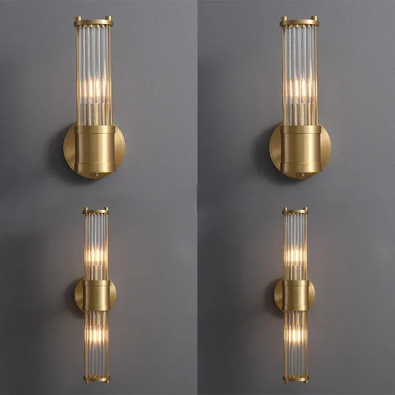 Afralia™ Crystal LED Wall Lights Luxury Art Living Room Bedroom: Classy Indoor Lighting Solution