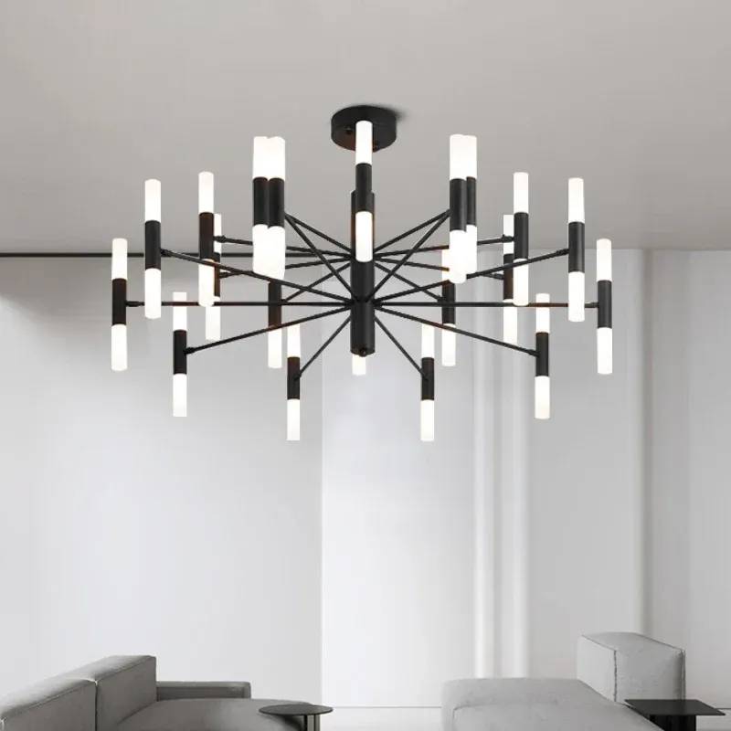 Afralia™ Current LED Nordic Branch Chandelier Living Room and Bedroom