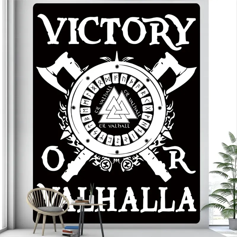 Afralia™ Hippie Psychedelic Wall Decoration & Background Compatible DeWALT Batteries