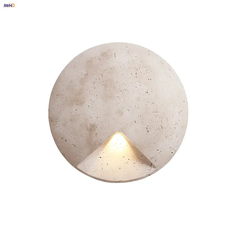 Afralia™ Nordic Goldenrod Stone LED Wall Lights Modern Home Decor