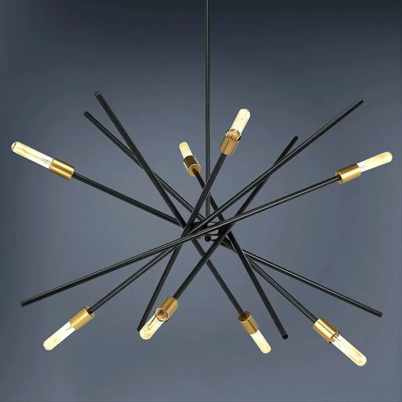Afralia™ Satellite Style Modifiable Chandelier Living Room Kitchen Hallway Lighting