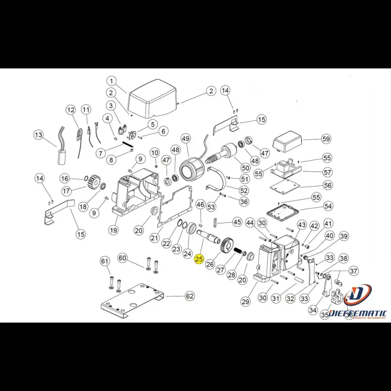 Alb008 Albero Trasmissione Ag Future Kv10 Ricambio