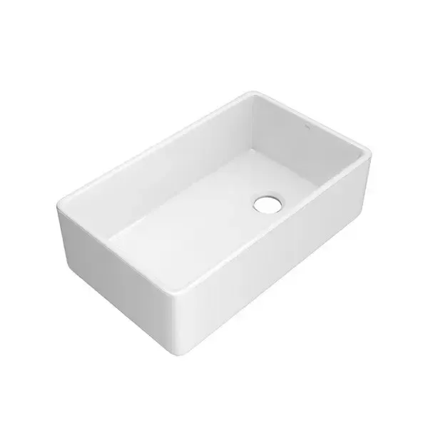Allia™ 32" Fireclay Sole Bowl Farmhouse Apron Front Kitchen Sink