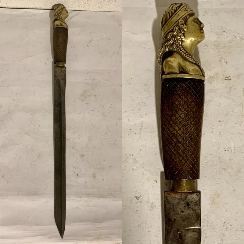 Antique compound bayonet. - 20V