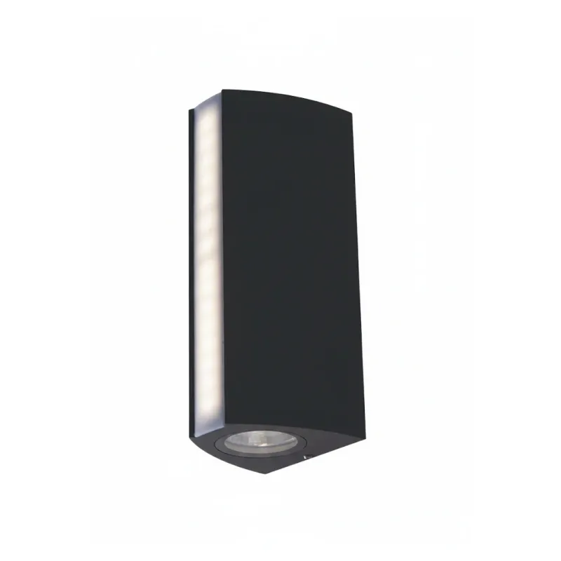 Applique LED Ray antracite 14W 890lm 4000K IP54 Intec