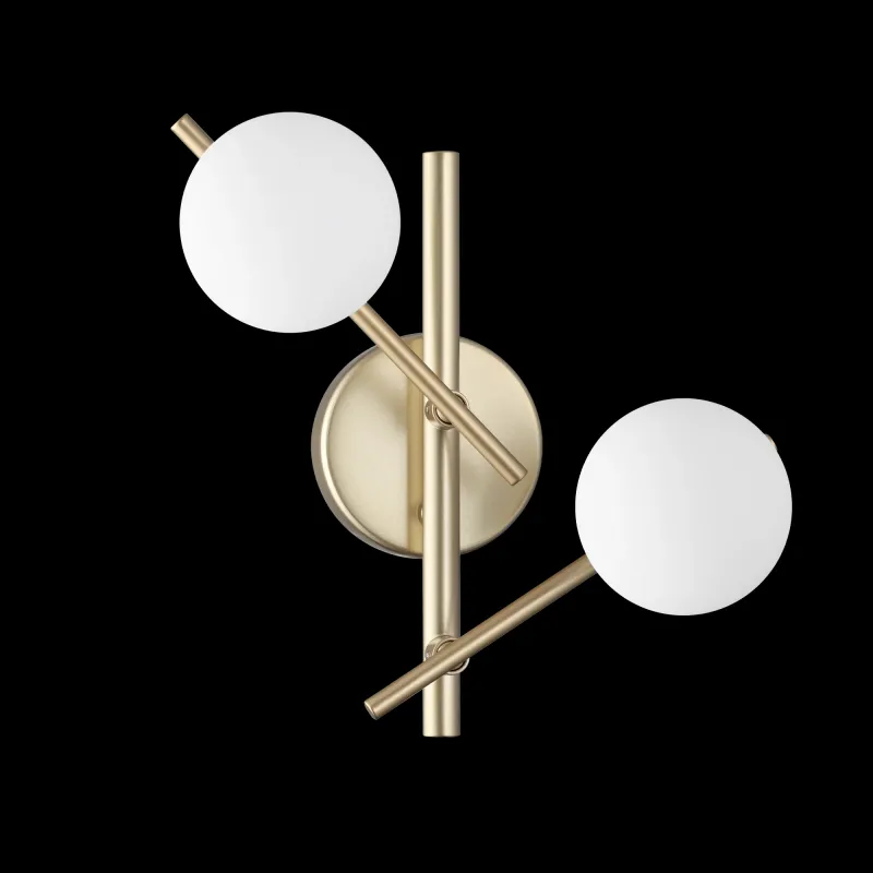 Applique Sfere Vetro Bracci Orientabili Atlas AP2