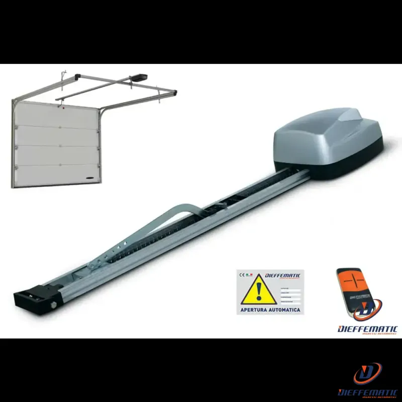 Attuatore Soffitto Garage Porte Basculanti Compatibile Con Faac Genius 100kg