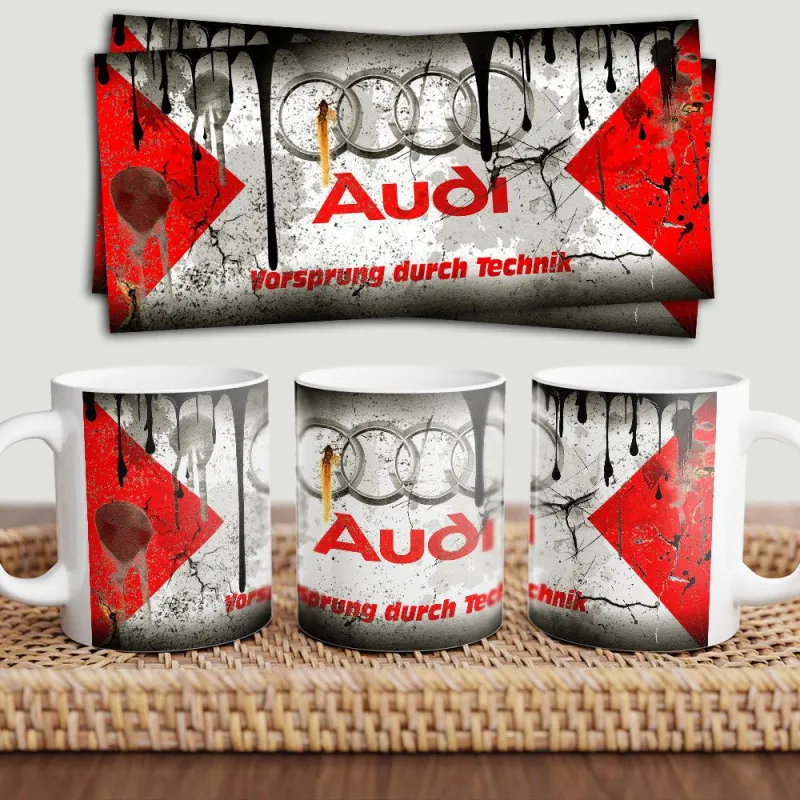 Audi Pottery Mug Kit Accessories