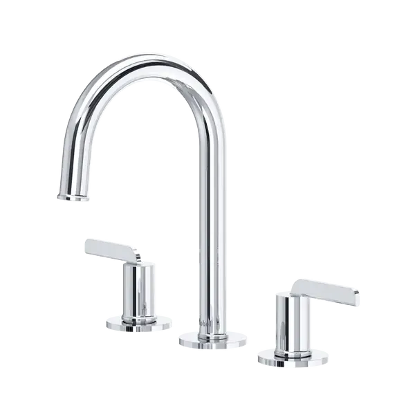 Authentica™ Widespread Lavatory Faucet C-Spout Industrial Design