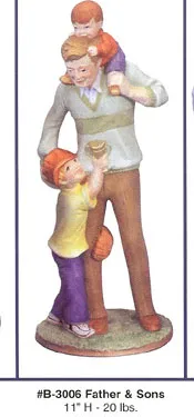 B3006 Father & Sons Stoneware Molds