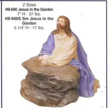 B600 Jesus Garden. Earthenware Molds