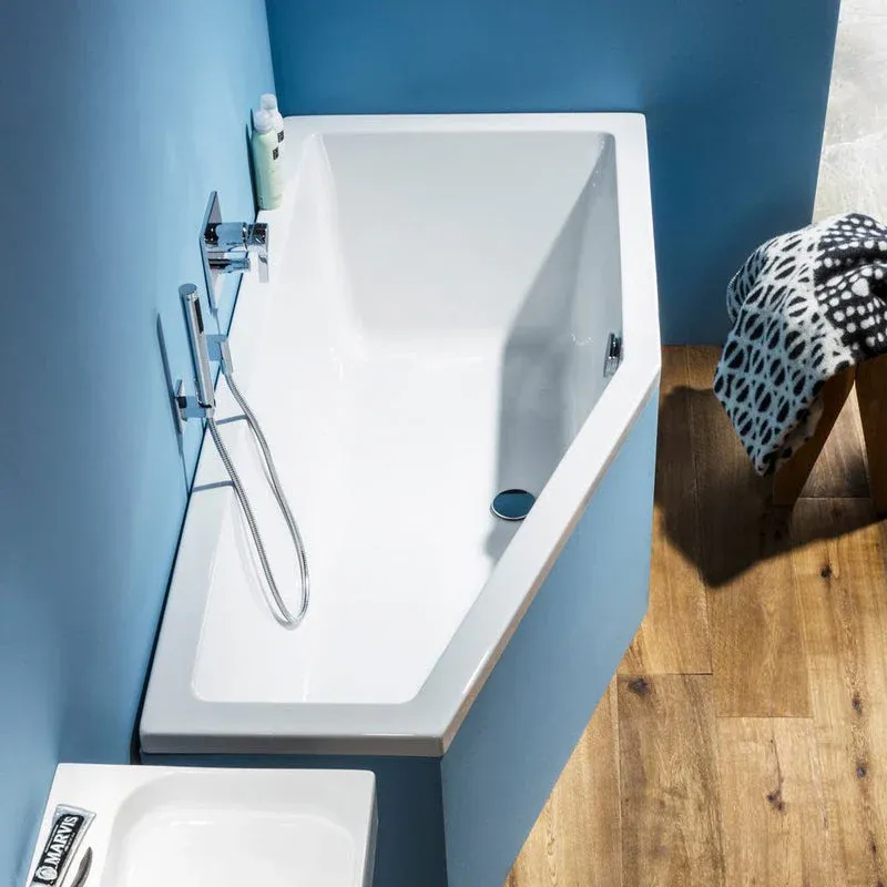 Baignoire gain de position Steinkamp Life 180 x 80 cm, gauche