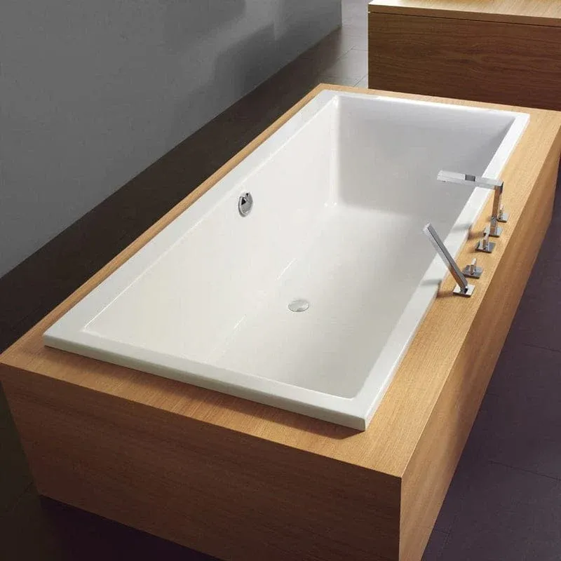 Baignoire rectangulaire STEINKAMP Life 180 x 80 cm Work Light