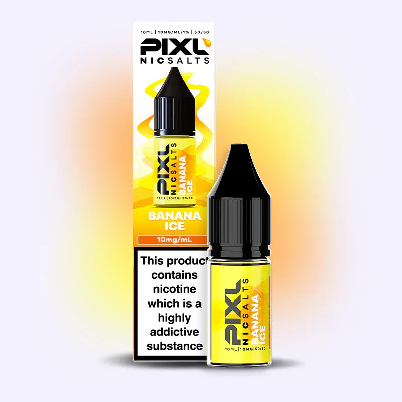 Banana Ice Pixl Nic Salt | Lifetime Warranty