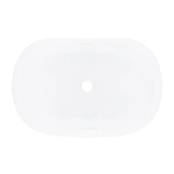 Barcelona 22" x 15" Undermount Oval Lavatory Sink