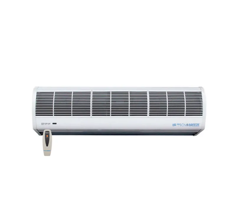 Barriera D'Aria Tecnogas Centrifuga Tecnobreeze Unadulterated Wind 150 Cm Con Telecomando