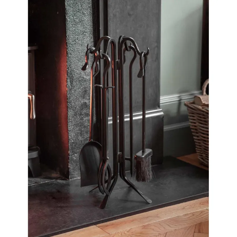 Batsford Fireside Tool Set | Ebony