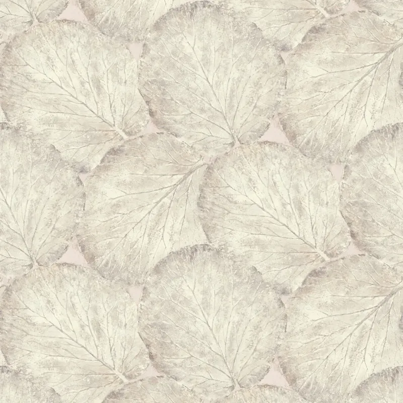 Beech Leaf Wallpaper Blush