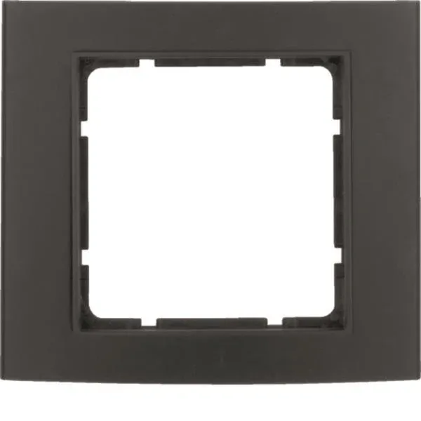 Berker Rahmen B.3 Alu 10113005 schwarz/anthrazit 1fach