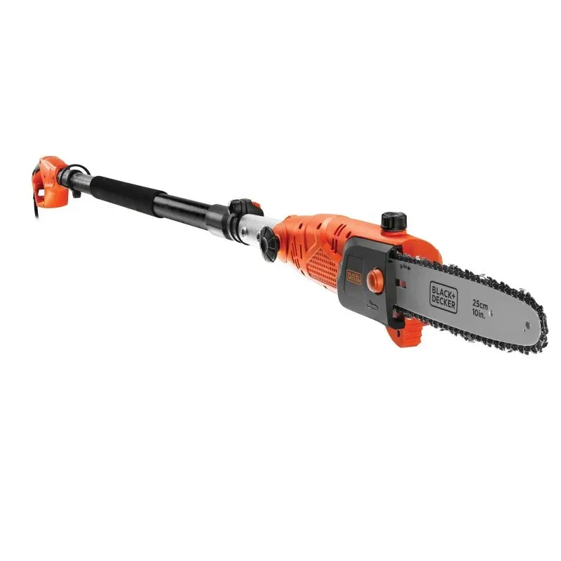 Black+Decker Sega Potatrice 800W Barra Da 25cm Asta Regolabile Fino 2.7 Metri