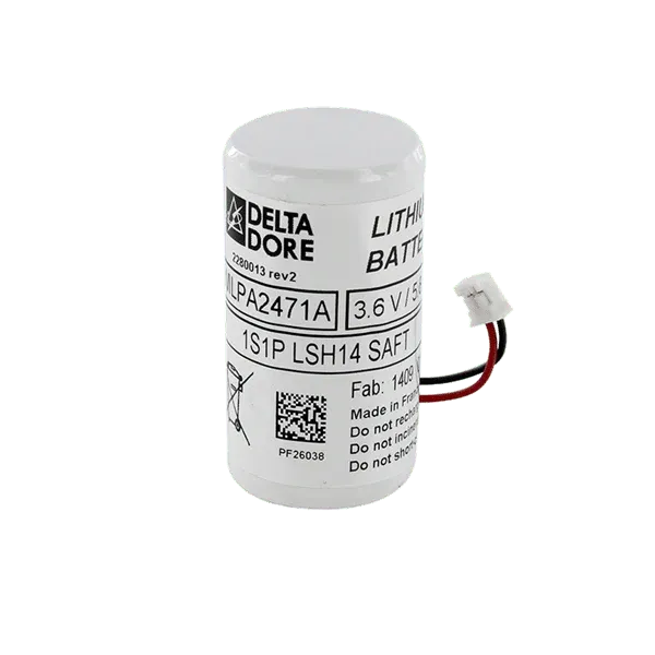 Bloc pile lithium BAT DMBV Tyxal+ DELTA DORE 6416224