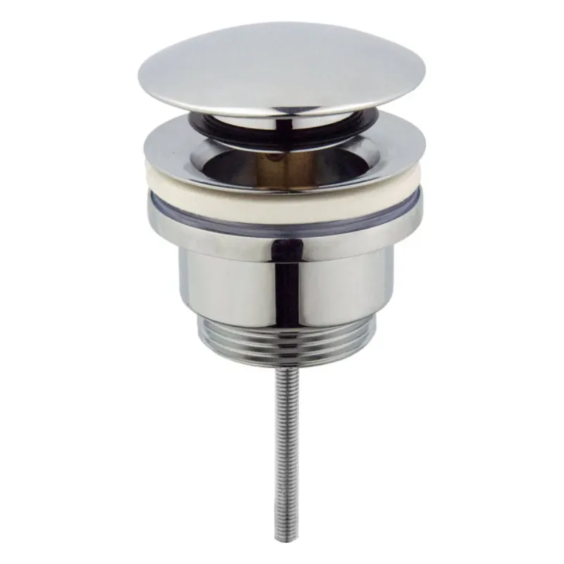 Bonde lavabo STUROTEC clic-clac 1 1/4" pour vasque avec trop-plein