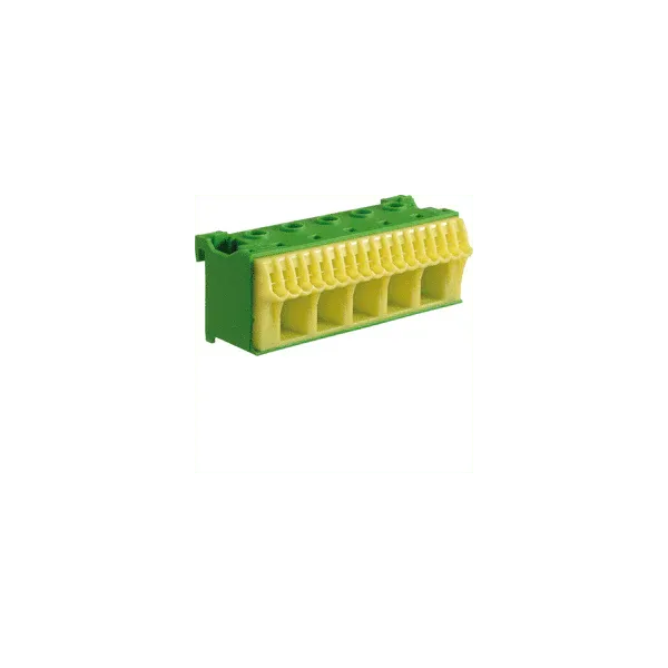 Bornier terre Sanvis 17X4MM2 + 5X25MM2 HAGER KN22E