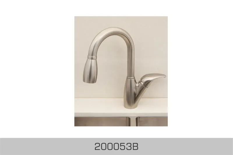 Bosco Kitchen Faucets Solid Stain-free Steel Faucet 200053B