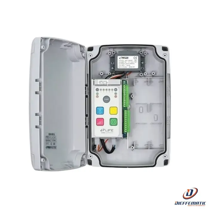 Box Ip55 E Centrale Comando Con Ricevitore Life Geuni 24Rdl2 1Ab0290000 Garanzia