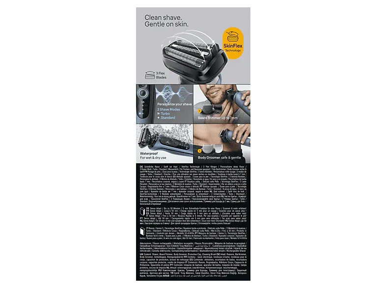 BRAUN Rasoir 52-A1650s Bleu