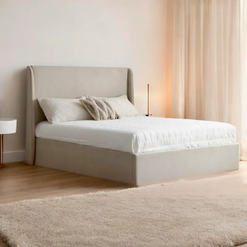 Bremwhich Wing Upholstered Bedframe Easy Installation
