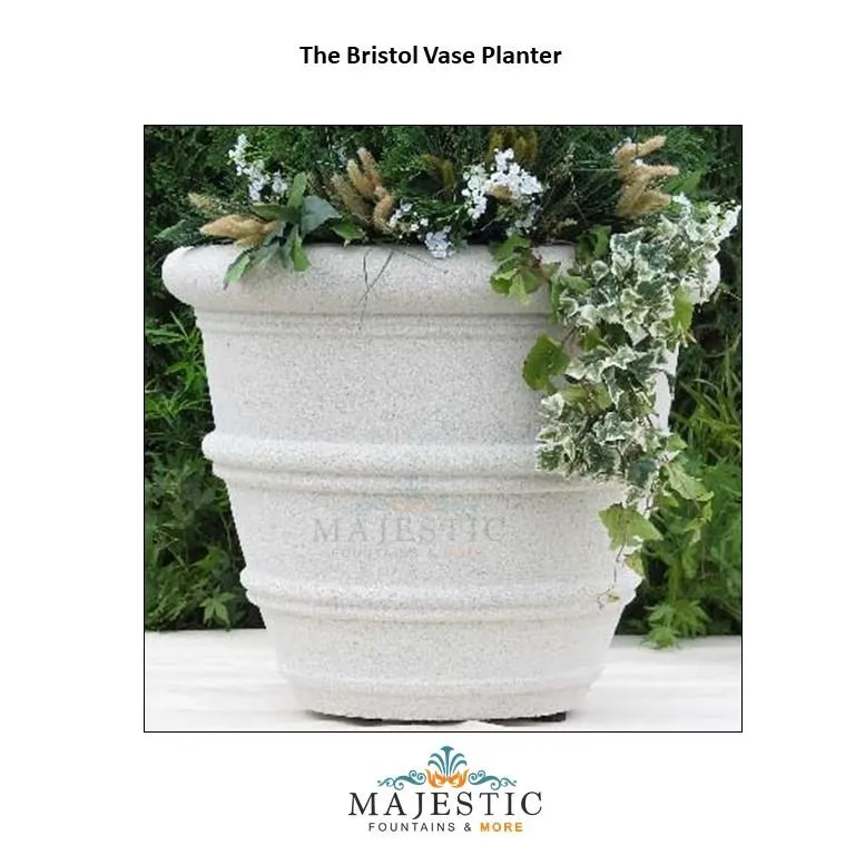 Bristol Vase Planter Dry Cast Sandstone