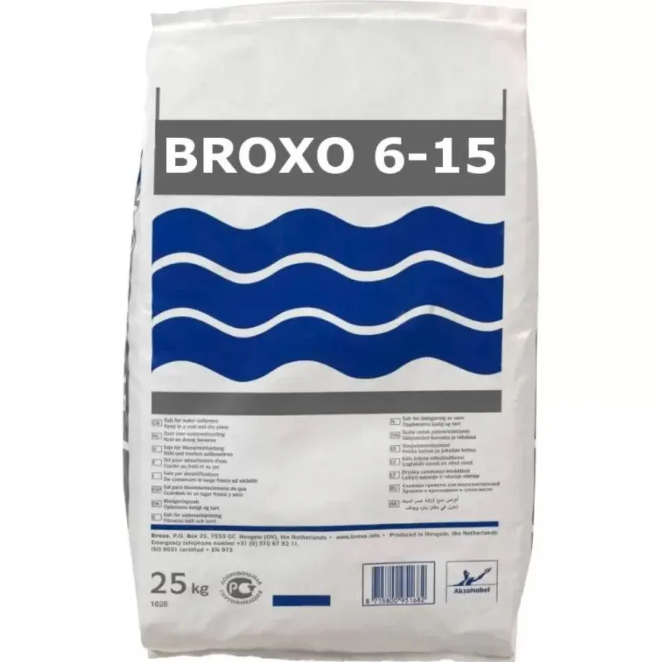 Broxo 6-15 Water Softener Salt 25kg 3-Year Service Plan