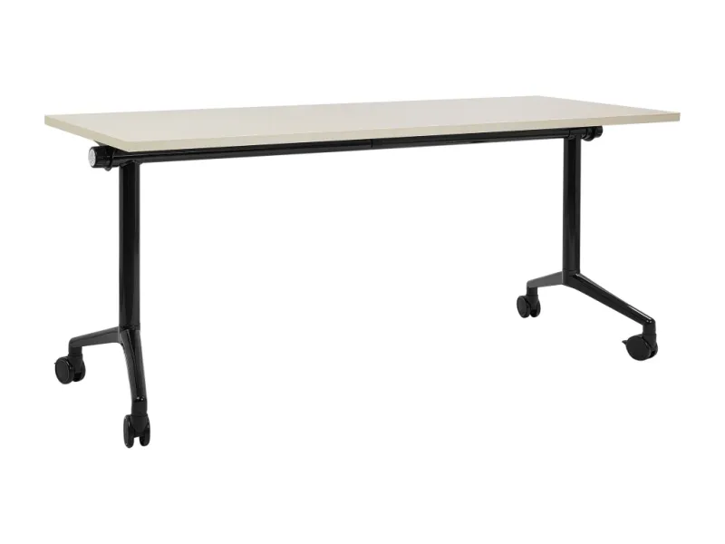 Bureau pliable avec roues Marron clair CAVI MWBI40556