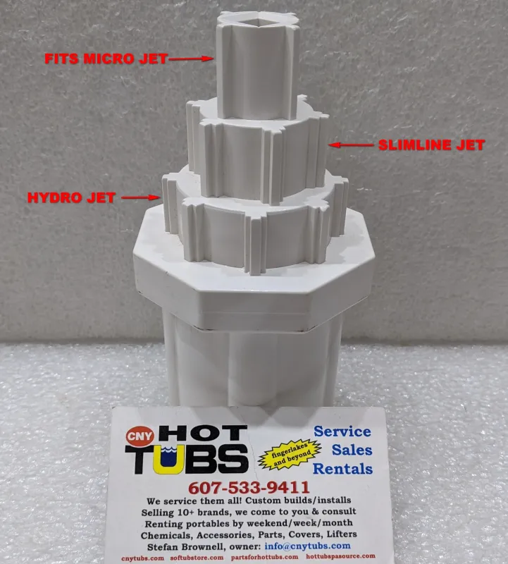 BWG/Hydro Air JET TOOL Brushed Nickel