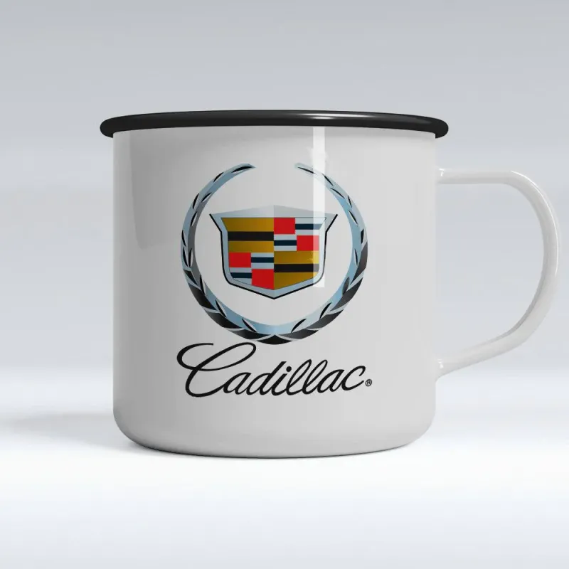 Cadillac Enamel Mug Quick-Release