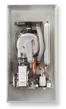 Caldaia Condensazione Savio Edilia HE 25S Per Incasso GPL Completa di Kit Scarico Fumi