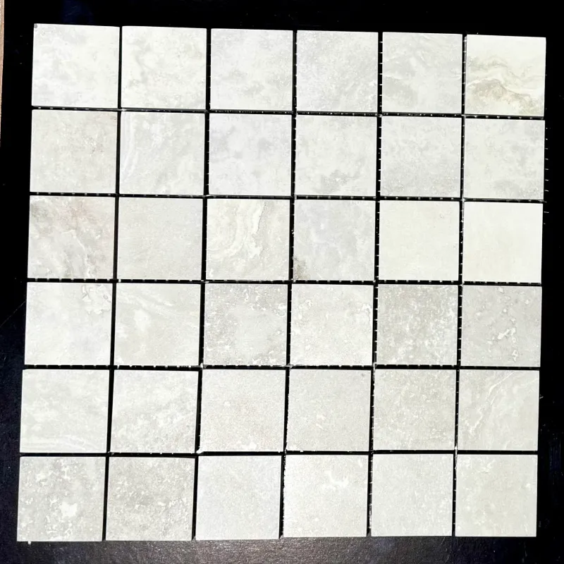 Caracalla Chrome 300mm Mosaic Tile Sheet