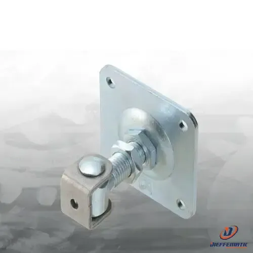 Cardine Con Piastra Cavallotto E Controdado 378.24 Per Cancello Battente Ante Quick-Release